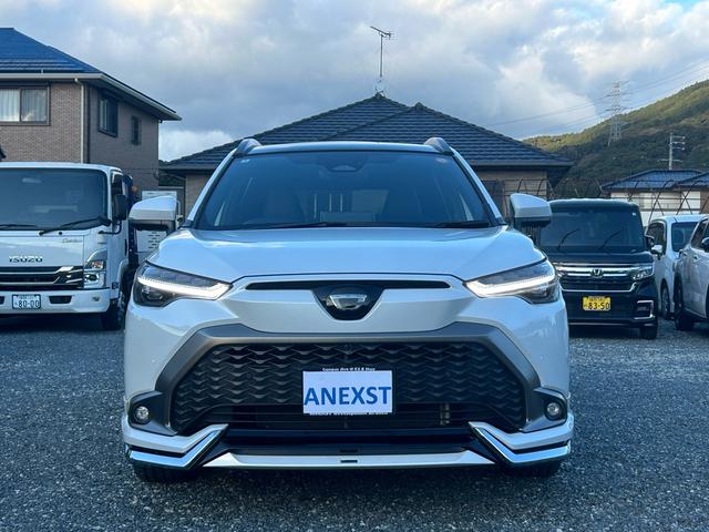 カローラクロス ハイブリッド　Ｚ　寒冷地仕様　１０．５インチナビ　モデリスタエアロ　サンルーフ　テレビキャンセラー　レクサスホーン　ステアリングヒーター　シートヒーター　ＥＴＣ　ドラレコ（2枚目）