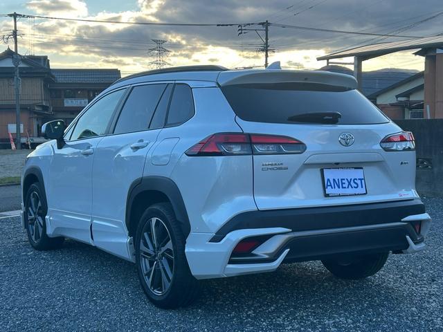 カローラクロス ハイブリッド　Ｚ　寒冷地仕様　１０．５インチナビ　モデリスタエアロ　サンルーフ　テレビキャンセラー　レクサスホーン　ステアリングヒーター　シートヒーター　ＥＴＣ　ドラレコ（5枚目）