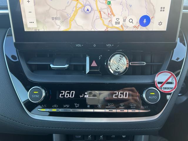 カローラクロス ハイブリッド　Ｚ　寒冷地仕様　１０．５インチナビ　モデリスタエアロ　サンルーフ　テレビキャンセラー　レクサスホーン　ステアリングヒーター　シートヒーター　ＥＴＣ　ドラレコ（23枚目）