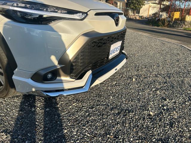 カローラクロス ハイブリッド　Ｚ　寒冷地仕様　１０．５インチナビ　モデリスタエアロ　サンルーフ　テレビキャンセラー　レクサスホーン　ステアリングヒーター　シートヒーター　ＥＴＣ　ドラレコ（45枚目）