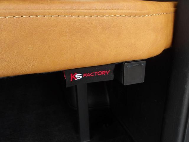 ロングスーパーGL 3000ccディーゼルターボ 丸目フェイス ブラックルーフ オーバーフェンダー DEANクロスカントリー16AW マッドスターMTタイヤ キャメルクラシックシートカバー ベットキット(46枚目)