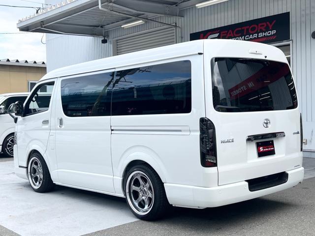 スーパーGL ダークプライムII ベッドキット インナーブラックヘッドライト バッドフェイス 18AW オーバーフェンダー フロントスポイラー 9インチナビ ETC パノラミックビューモニター デジタルインナーミラー パワースライド(17枚目)