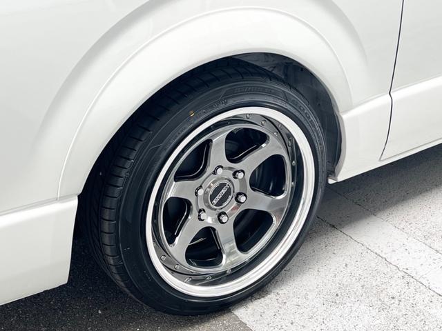 スーパーGL ダークプライムII ベッドキット インナーブラックヘッドライト バッドフェイス 18AW オーバーフェンダー フロントスポイラー 9インチナビ ETC パノラミックビューモニター デジタルインナーミラー パワースライド(21枚目)