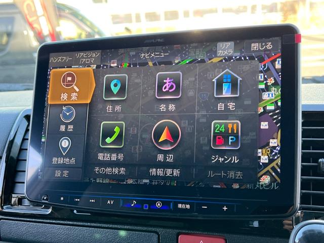 スーパーＧＬ　ダークプライムＩＩ　８型モデル　新規オーダー受付中　７人乗　８ナンバー登録　ＡＬＰＩＮＥ１１インチＢＩＧＸ　ＴＲＤ　オフロードスタイル　ベッドキット　ＬＥＤテール　スライドレール　フローリング　フロントスポイラー！(16枚目)