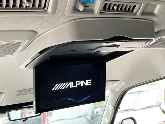 ハイエースワゴン ＧＬ　新車／オーダー／ＡＬＰＩＮＥ１１インチナビ／１２．８インチフリップダウンモニター／ドラレコ／ウインカードアミラー／ＡＶＥＳＴ／４１５コブラＬＥＤテール／天井スピーカー／デジタルインナーミラー（6枚目）