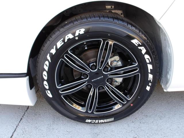 ハイエースワゴン ＧＬ　新車／オーダー／４１５コブラ／バッドフェイス／バッドラッカー／１７ＡＷ／インテリアパネル／カロッツェリア７インチナビ／１０インチフリップダウンモニター／４１５コブラＬＥＤテール／ハイエースカスタム（14枚目）