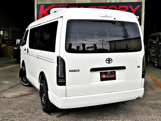 ハイエースワゴン ＧＬ　４ＷＤ／ブラックＥＤ／ＰＶＭ／ＢＩＧ－Ｘ／１１インチ／後席モニター／シートカバー／フルセグナビ／デジタルミラー／全周囲カメラ／ＴＳＳ／ＬＥＤヘッド＆フォグ／１６インチＡＷ／オープンカントリー／未登録車（28枚目）