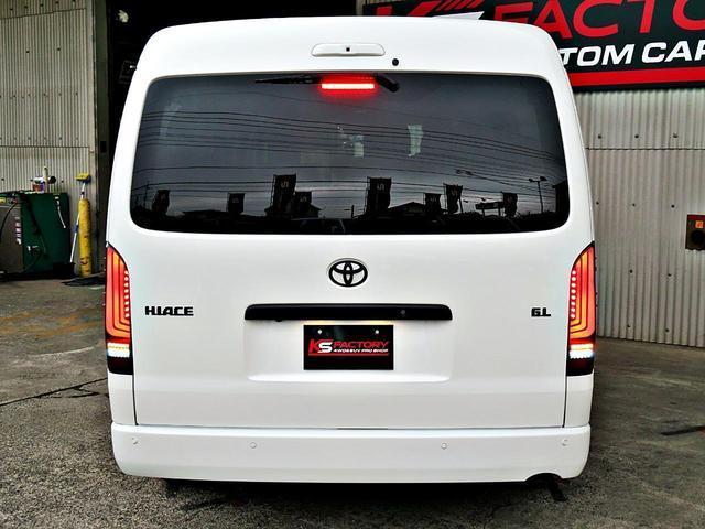 ハイエースワゴン ＧＬ　４ＷＤ／ブラックＥＤ／ＰＶＭ／ＢＩＧ－Ｘ／１１インチ／後席モニター／シートカバー／フルセグナビ／デジタルミラー／全周囲カメラ／ＴＳＳ／ＬＥＤヘッド＆フォグ／１６インチＡＷ／オープンカントリー／未登録車（31枚目）