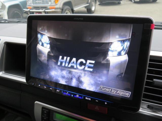 ハイエースワゴン ＧＬ　４ＷＤ／ブラックＥＤ／ＰＶＭ／ＢＩＧ－Ｘ／１１インチ／後席モニター／シートカバー／フルセグナビ／デジタルミラー／全周囲カメラ／ＴＳＳ／ＬＥＤヘッド＆フォグ／１６インチＡＷ／オープンカントリー／未登録車（33枚目）
