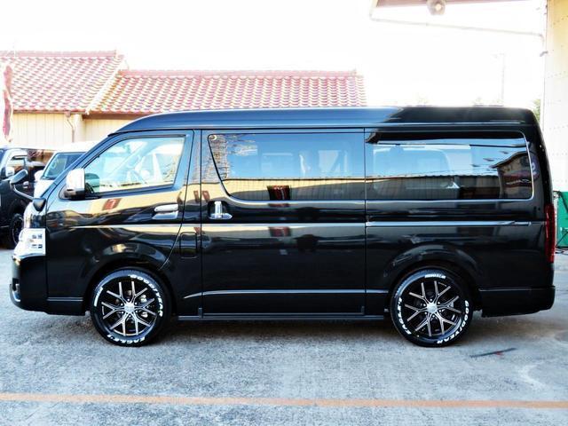 ハイエースワゴン ＧＬ　新車未登録／４ＷＤ／フルセグナビ／後席モニター／キャメルシート／マホガニーコンビハンドル／インパネ／デジタルミラー／全周囲カメラ／ＴＳＳ／シートカバー／ＬＥＤヘッド＆フォグ／１７インチホイール／ＥＴＣ（43枚目）