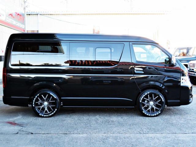 ハイエースワゴン ＧＬ　新車未登録／４ＷＤ／フルセグナビ／後席モニター／キャメルシート／マホガニーコンビハンドル／インパネ／デジタルミラー／全周囲カメラ／ＴＳＳ／シートカバー／ＬＥＤヘッド＆フォグ／１７インチホイール／ＥＴＣ（44枚目）