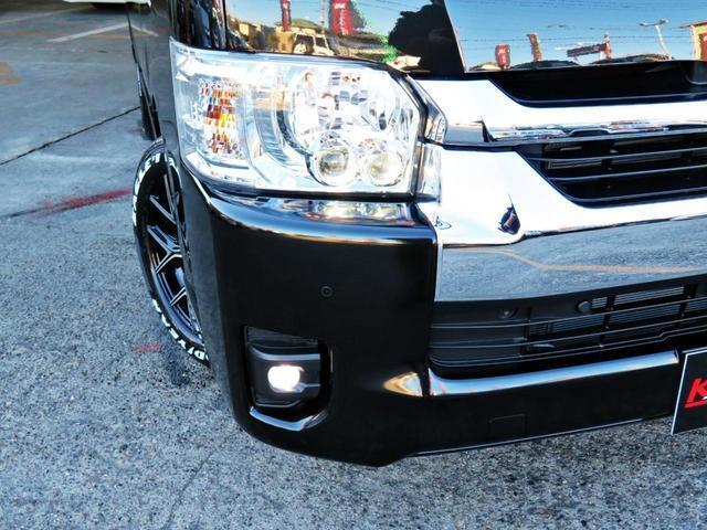 ハイエースワゴン ＧＬ　新車未登録／４ＷＤ／フルセグナビ／後席モニター／キャメルシート／マホガニーコンビハンドル／インパネ／デジタルミラー／全周囲カメラ／ＴＳＳ／シートカバー／ＬＥＤヘッド＆フォグ／１７インチホイール／ＥＴＣ（46枚目）
