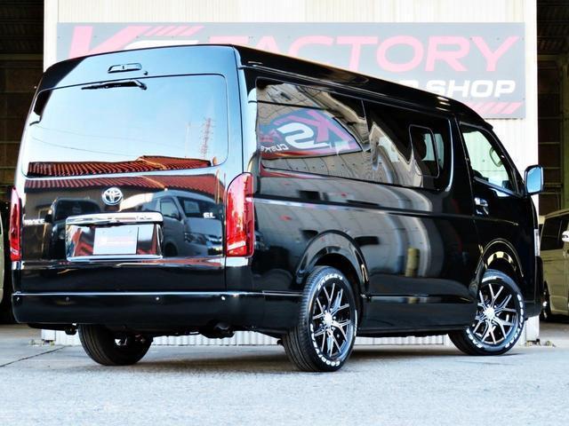 ハイエースワゴン ＧＬ　新車未登録／４ＷＤ／フルセグナビ／後席モニター／キャメルシート／マホガニーコンビハンドル／インパネ／デジタルミラー／全周囲カメラ／ＴＳＳ／シートカバー／ＬＥＤヘッド＆フォグ／１７インチホイール／ＥＴＣ（53枚目）