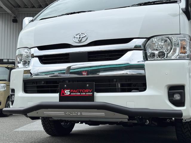 ハイエースワゴン ＧＬ　ファインテックツアラー／４ＷＤ／即お渡し／未登録新車／ＪＡＯＳ／４１５コブラ／ＬＥＤテール／ＪＡＯＳマッドガード／ＪＡＯＳスキッドバ－／デジタルインナーミラー／寒冷地仕様／７インチナビ／ＥＴＣ（27枚目）