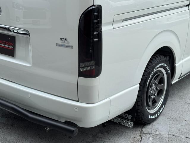 ハイエースワゴン ＧＬ　ファインテックツアラー／４ＷＤ／即お渡し／未登録新車／ＪＡＯＳ／４１５コブラ／ＬＥＤテール／ＪＡＯＳマッドガード／ＪＡＯＳスキッドバ－／デジタルインナーミラー／寒冷地仕様／７インチナビ／ＥＴＣ（35枚目）