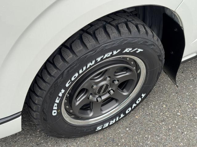 ハイエースワゴン ＧＬ　ファインテックツアラー／４ＷＤ／即お渡し／未登録新車／ＪＡＯＳ／４１５コブラ／ＬＥＤテール／ＪＡＯＳマッドガード／ＪＡＯＳスキッドバ－／デジタルインナーミラー／寒冷地仕様／７インチナビ／ＥＴＣ（60枚目）