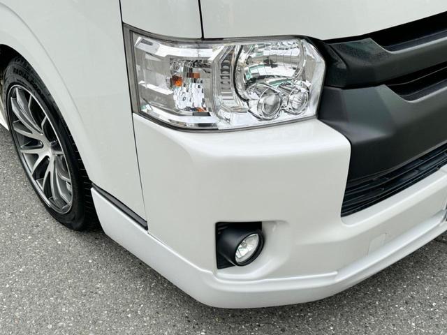ハイエースワゴン ＧＬ　パワースライドドア／シートカバー／新品ＭＴＳ１８ＡＷ／ローダウン／フロントスポイラー／４１５コブラ／１００Ｖコンセント／ＬＥＤヘッドランプ／ＬＥＤフォグ／ＬＥＤテールランプ（42枚目）