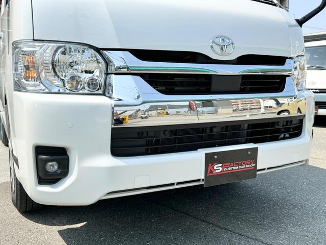 ハイエースワゴン ＧＬ　ファインテックツアラー／即お渡し／未登録新車／パノラミックビューモニター／デジタルインナーミラー／／両側パワースライドドア／プッシュスタート／ハイエースカスタム／パールホワイト（34枚目）
