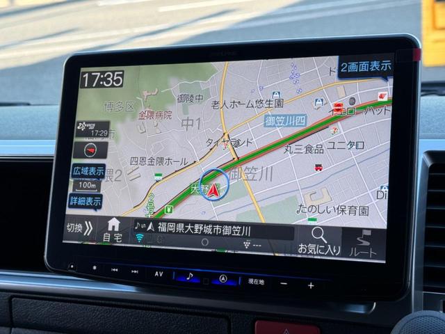 ハイエースワゴン ＧＬ　ワンオーナー／丸目フェイス／ＡＬＰＩＮＥ１１インチＢＩＧＸナビ／１２，８インチ後席モニター／天井スピーカ－／前後ドライブレコーダー／フルフラットベッド／ブラウン内装／キャンピングカー仕様／車中泊仕様（19枚目）