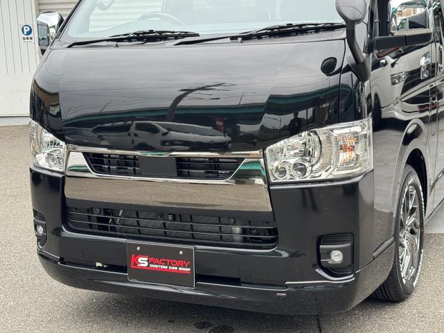 ハイエースバン スーパーＧＬ　ダークプライムＩＩ　未登録新車／コンプリートカー／バッドフェイス／４１５コブラ／フロントスポイラー／ＥＳＳＥＸ／ＥＷ－１７／ヨコハマパラダ／ローダウン／ヴァレンティ／ＬＥＤテールランプ／ハイエースカスタム／パノラミック（18枚目）