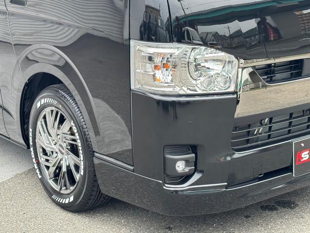 ハイエースバン スーパーＧＬ　ダークプライムＩＩ　未登録新車／コンプリートカー／バッドフェイス／４１５コブラ／フロントスポイラー／ＥＳＳＥＸ／ＥＷ－１７／ヨコハマパラダ／ローダウン／ヴァレンティ／ＬＥＤテールランプ／ハイエースカスタム／パノラミック（23枚目）