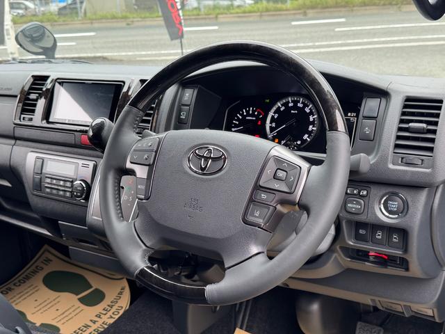 ハイエースバン スーパーＧＬ　ダークプライムＩＩ　未登録新車／コンプリートカー／バッドフェイス／４１５コブラ／フロントスポイラー／ＥＳＳＥＸ／ＥＷ－１７／ヨコハマパラダ／ローダウン／ヴァレンティ／ＬＥＤテールランプ／ハイエースカスタム／パノラミック（38枚目）