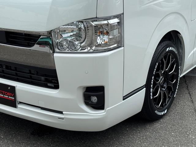 ハイエースバン スーパーＧＬ　ダークプライムＩＩ　未登録新車／コンプリートカー／バッドフェイス／４１５コブラ／フロントスポイラー／ＥＳＳＥＸ／ＥＷ－１７／ヨコハマパラダ／ローダウン／ヴァレンティ／ＬＥＤテールランプ／ハイエースカスタム／パノラミック（40枚目）