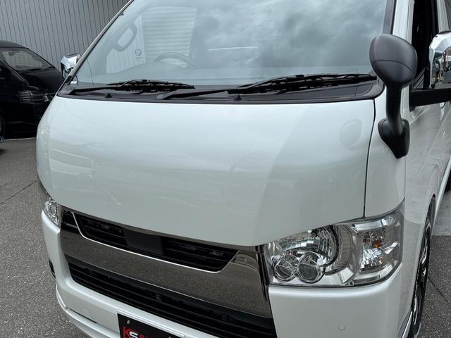 ハイエースバン スーパーＧＬ　ダークプライムＩＩ　未登録新車／コンプリートカー／バッドフェイス／４１５コブラ／フロントスポイラー／ＥＳＳＥＸ／ＥＷ－１７／ヨコハマパラダ／ローダウン／ヴァレンティ／ＬＥＤテールランプ／ハイエースカスタム／パノラミック（46枚目）