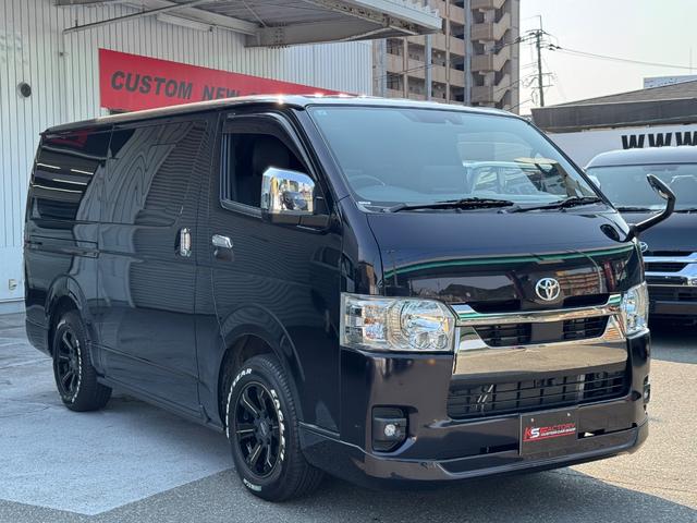 ハイエースバン スーパーＧＬ　ダークプライムＩＩ　８人乗り／３列シート／構造変更／ステルス／ＡＬＰＩＮＥＢＩＧＸ／ＥＴＣ／ＰＶＭ／１６ＡＷ／ＭＴＳ／ＬＥＤフォグ／Ａピラースピーカー／フロントスポイラー／寒冷地仕様／１００Ｖ電源／ハイエースカスタム（31枚目）