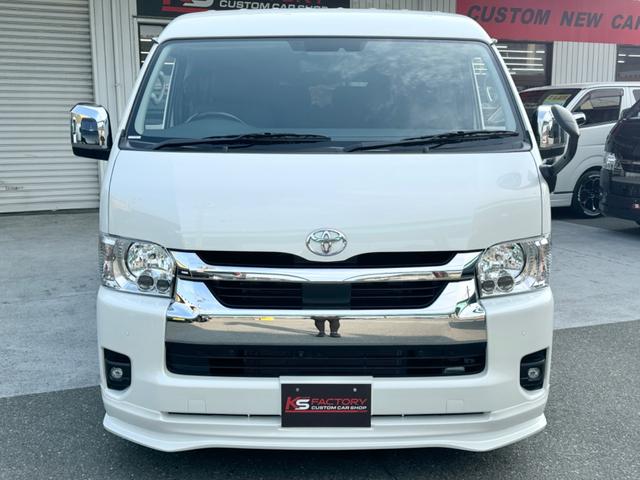 ハイエースワゴン ＧＬ　新車／ローダウン／４１５コブラフロントスポイラー／ＬＥＤテールランプ／ＥＳＳＥＸ／１７ＡＷ／ＵＩビークル／シートカバー／フリップダウンモニター／７インチナビ／ＥＴＣ／ハイエースカスタム（23枚目）