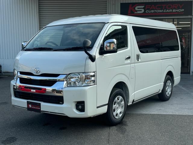 ハイエースワゴン ＧＬ　未登録新車／４ＷＤ／即納車／寒冷地仕様／パワースライドドア／ＬＥＤヘッドライト／プッシュスタート／デジタルインナーミラー／パノラミックビューモニター／レーンデパーチャーアラートメント（21枚目）