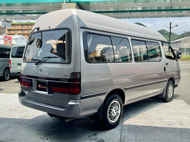 ハイエースワゴン グランドキャビンＧ－ｐ　ディーゼル車／上級グレードＧ－Ｐ／３型最終／２列目回転対座シート１０人乗り／ハイルーフ／スピーカー／社外ＡＷ／ＥＴＣ／ルームキャリア／普通免許運転可／３列シート／ハイエース（47枚目）
