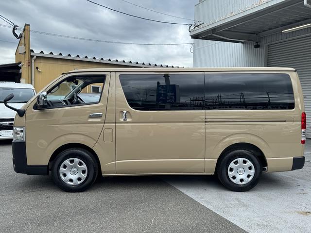 ハイエースバン スーパーＧＬ　未登録新車／アースカラーパッケージ／ベージュ／全方位カメラ／両側パワースライドドア／デジタルインナーミラー／クリアランスソナー／バックカメラ／衝突軽減ブレーキ／１００Ｖコンセント（8枚目）