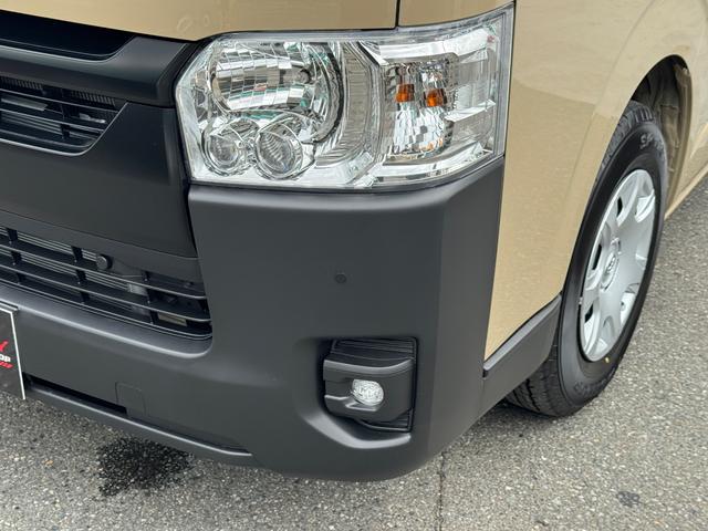 ハイエースバン スーパーＧＬ　未登録新車／アースカラーパッケージ／ベージュ／全方位カメラ／両側パワースライドドア／デジタルインナーミラー／クリアランスソナー／バックカメラ／衝突軽減ブレーキ／１００Ｖコンセント（12枚目）