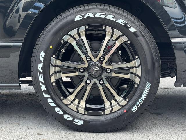 ハイエースワゴン ＧＬ　ＫＳＦシートアレンジ／ＡＬＰＩＮＥ１１インチナビ／１２．８インチモニター／ベッドキット／フローリング／車中泊／テーブル／ＥＴＣ／１７ＡＷ／グッドイヤ－ナスカータイヤ／ＣＲＳ／Ｆスポイラー／ローダウン（50枚目）