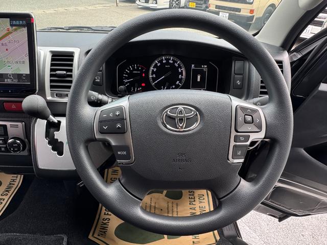 ハイエースワゴン ＧＬ　未登録新車／ＫＳ－ＳＡＬＯＯＮ２／３人掛ベンチシート／フルフラット／対座シート／ＡＬＰＩＮＥ１１インチＢＩＧＸナビ／１２．８インチフリップダウンモニター／ＥＴＣ／ナイトロパワー１７ＡＷ／ローダウン（27枚目）