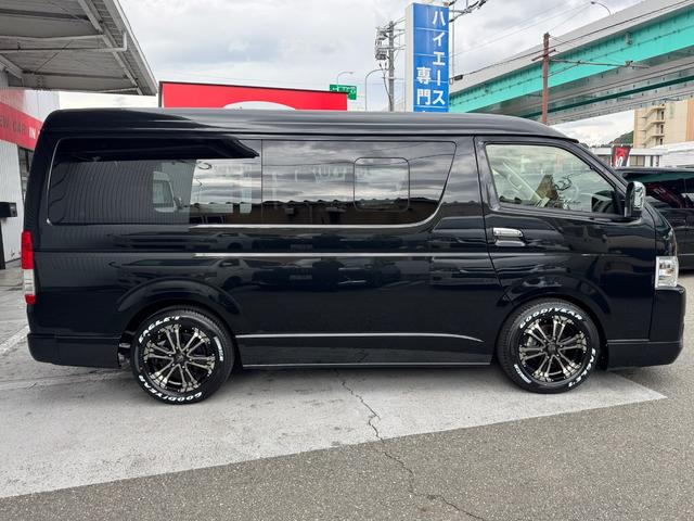 ハイエースワゴン ＧＬ　未登録新車／ＫＳ－ＳＡＬＯＯＮ２／３人掛ベンチシート／フルフラット／対座シート／ＡＬＰＩＮＥ１１インチＢＩＧＸナビ／１２．８インチフリップダウンモニター／ＥＴＣ／ナイトロパワー１７ＡＷ／ローダウン（47枚目）