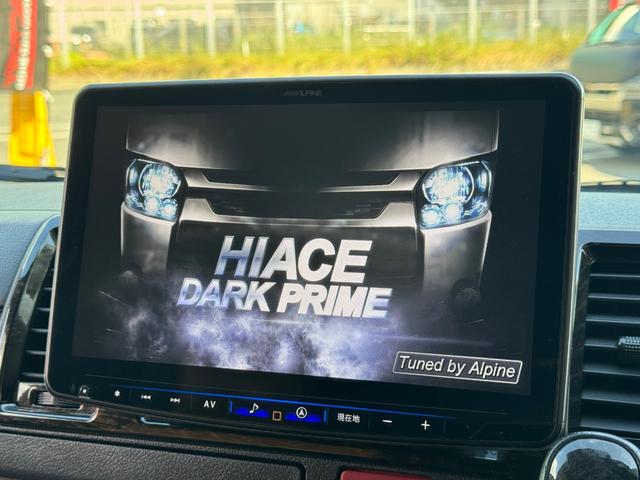 ハイエースバン スーパーGL ディーゼル/ワンオーナー/寒冷地仕様/ALPINE11インチBIXナビ/12.8インチ/ベッドキット/TRD/フロントスポイラー/16インチAW/キャメルカラー/シートカバー/キャンピングカー仕様(3枚目)