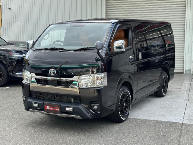 ハイエースバン スーパーGL ディーゼル/ワンオーナー/寒冷地仕様/ALPINE11インチBIXナビ/12.8インチ/ベッドキット/TRD/フロントスポイラー/16インチAW/キャメルカラー/シートカバー/キャンピングカー仕様(44枚目)