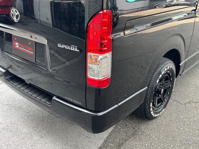 ハイエースバン スーパーGL ディーゼル/ワンオーナー/寒冷地仕様/ALPINE11インチBIXナビ/12.8インチ/ベッドキット/TRD/フロントスポイラー/16インチAW/キャメルカラー/シートカバー/キャンピングカー仕様(63枚目)