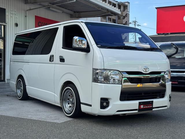 ハイエースバン スーパーＧＬ　ダークプライムＩＩ　ＡＬＰＩＮＥ　ＢＩＧＸ／ワンオーナー／ベッドキット／ＢＲＩＤＥシート／デジタルインナーミラー／ドラレコ／天井スピーカー／後席モニター／社外リアバンパー／デイトナ／車中泊仕様／中古ハイエースカスタム（43枚目）