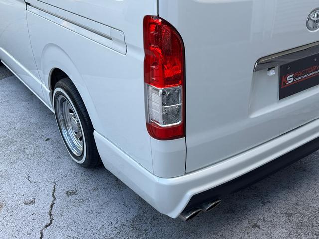 ハイエースバン スーパーＧＬ　ダークプライムＩＩ　ＡＬＰＩＮＥ　ＢＩＧＸ／ワンオーナー／ベッドキット／ＢＲＩＤＥシート／デジタルインナーミラー／ドラレコ／天井スピーカー／後席モニター／社外リアバンパー／デイトナ／車中泊仕様／中古ハイエースカスタム（64枚目）