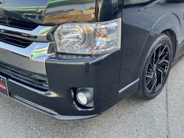 ハイエースバン スーパーＧＬ　ダークプライム　ディーゼル／フルエアロ／ローダウン／玄武／ショック／リアスポイラー／ＥＳＳＥＸ／ＥＷ－１８／ベッドキット／フローリングパネル／ヴァレンティ／シグマ／ＬＥＤテールランプ／インテリアパネル／中古ハイエース（31枚目）