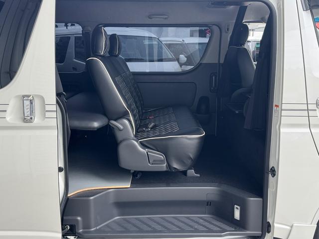 ハイエースバン スーパーGL ディーゼル/ダイナスティフルエアロ/ALPINEBIGX/11インチ/ベッドキット/フリップダウン/カーテン/インテリアパネル/LEDテール/ローダウン/ゼロブレイクファング/車中泊仕様/キャンプ仕様(6枚目)