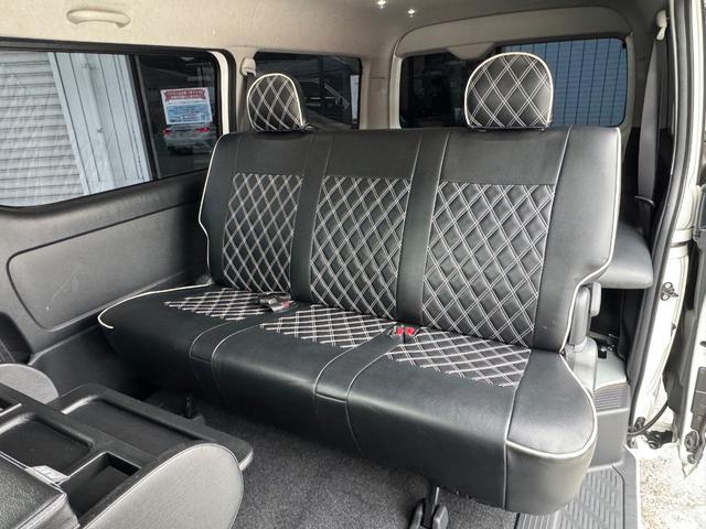 ハイエースバン スーパーGL ディーゼル/ダイナスティフルエアロ/ALPINEBIGX/11インチ/ベッドキット/フリップダウン/カーテン/インテリアパネル/LEDテール/ローダウン/ゼロブレイクファング/車中泊仕様/キャンプ仕様(7枚目)