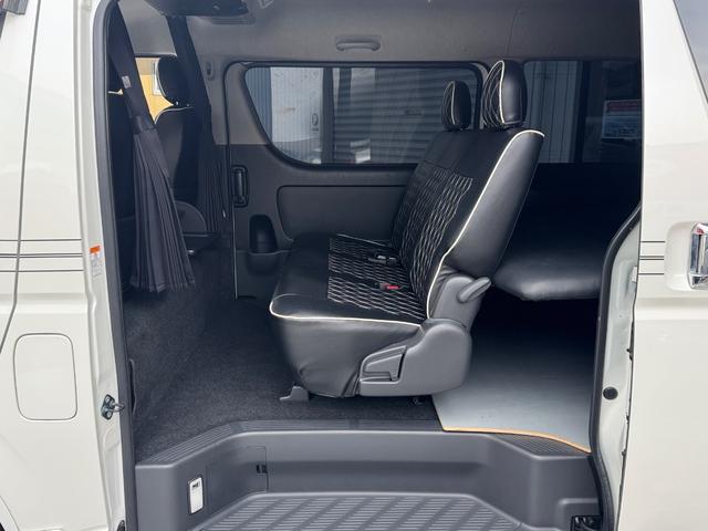 ハイエースバン スーパーGL ディーゼル/ダイナスティフルエアロ/ALPINEBIGX/11インチ/ベッドキット/フリップダウン/カーテン/インテリアパネル/LEDテール/ローダウン/ゼロブレイクファング/車中泊仕様/キャンプ仕様(8枚目)