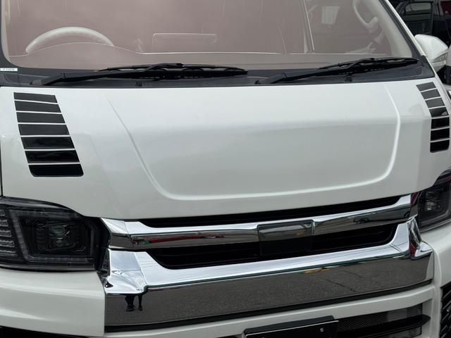 ハイエースバン スーパーGL ディーゼル/ダイナスティフルエアロ/ALPINEBIGX/11インチ/ベッドキット/フリップダウン/カーテン/インテリアパネル/LEDテール/ローダウン/ゼロブレイクファング/車中泊仕様/キャンプ仕様(26枚目)