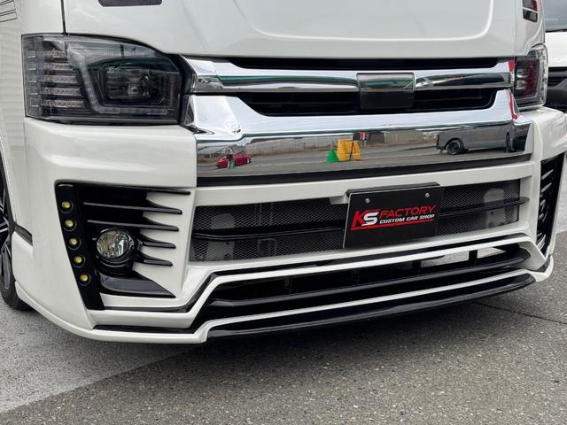 ハイエースバン スーパーGL ディーゼル/ダイナスティフルエアロ/ALPINEBIGX/11インチ/ベッドキット/フリップダウン/カーテン/インテリアパネル/LEDテール/ローダウン/ゼロブレイクファング/車中泊仕様/キャンプ仕様(28枚目)
