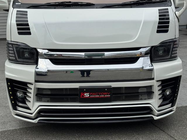 ハイエースバン スーパーGL ディーゼル/ダイナスティフルエアロ/ALPINEBIGX/11インチ/ベッドキット/フリップダウン/カーテン/インテリアパネル/LEDテール/ローダウン/ゼロブレイクファング/車中泊仕様/キャンプ仕様(29枚目)