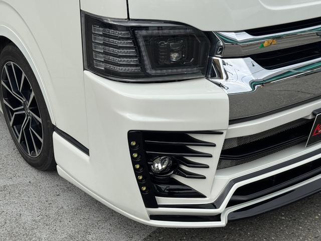 ハイエースバン スーパーGL ディーゼル/ダイナスティフルエアロ/ALPINEBIGX/11インチ/ベッドキット/フリップダウン/カーテン/インテリアパネル/LEDテール/ローダウン/ゼロブレイクファング/車中泊仕様/キャンプ仕様(30枚目)